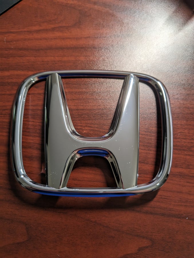 Factory Honda emblem (chrome)